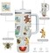 Vintage Stickers 200 Pcs Cute Aesthetic Retro Sticker Pack, Waterproof Vinyl Stickers for Water Bottles Laptop Scrapbooking Journaling MacBook Suitcase Guitar Notebook Diary Skateboard Scooter etc